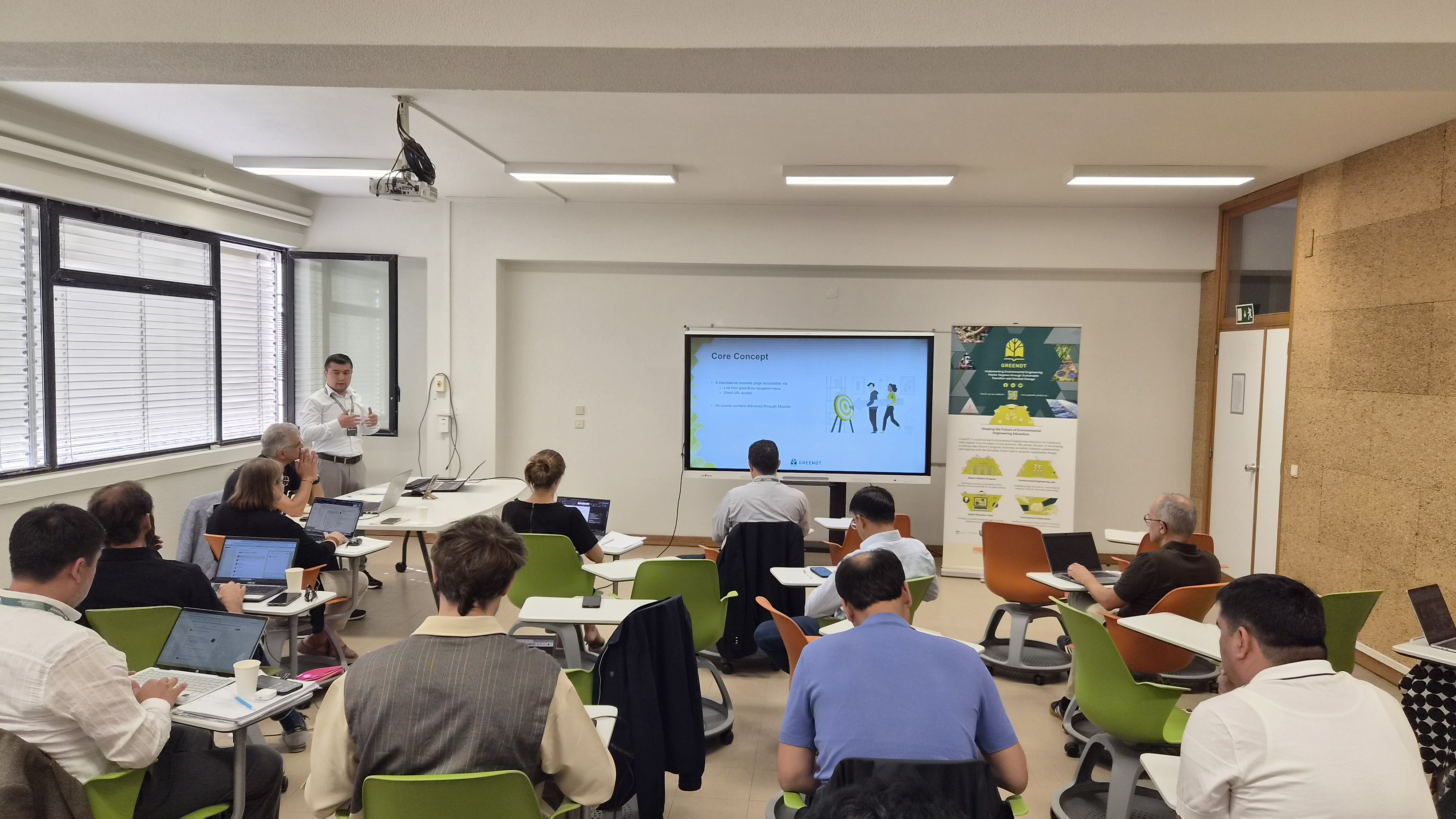 KIUT Representatives Participate in GREENDT Project Meeting in Portugal