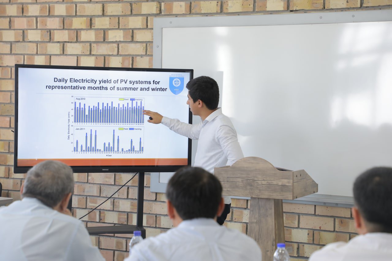 The defense of theses of graduating students of the Yeoju Technical Institute in Tashkent has begun The defense of theses of graduating students of the Yeoju Technical Institute in Tashkent has begun
