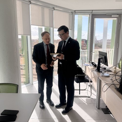 Официальный визит делегации Kimyo International University in Tashkent в Roma Tre University: новый этап сотрудничества