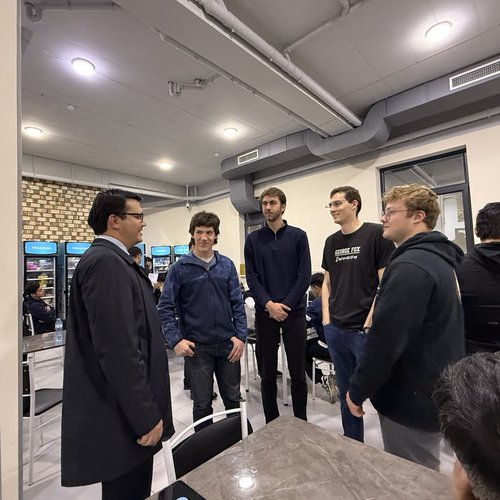 День спорта и открытого диалога в студенческом общежитии