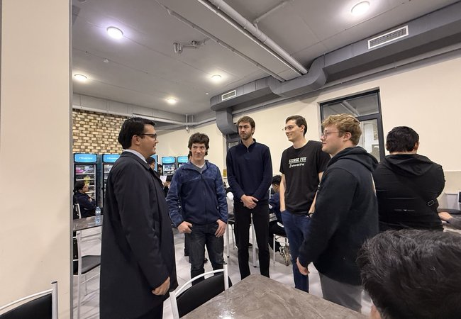 День спорта и открытого диалога в студенческом общежитии