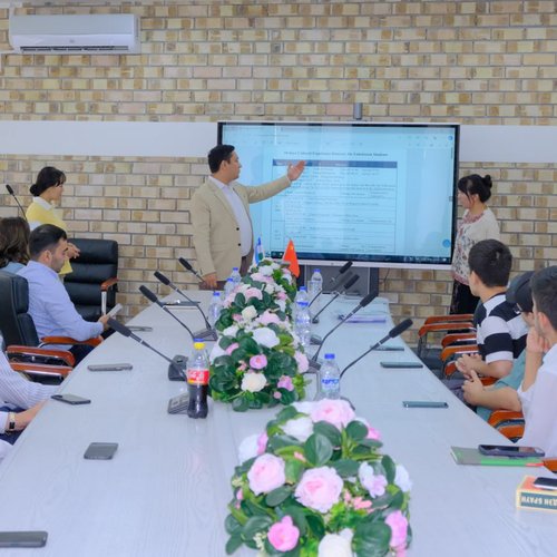 Today, Kimyo International University in Tashkent hosted an introductory event dedicated to the 10-day internship program in China for students of Architecture and Urban Design faculty