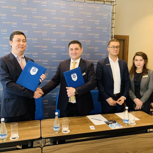 A memorandum of cooperation was signed between the American international franchise company in Uzbekistan, Marriott International Hotel