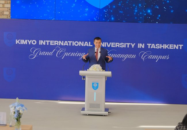 A new building of the Namangan branch of Kimyo International University in Tashkent was officially inaugurated in the New Namangan City district