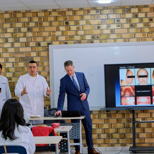 U.S. Expertise at Kimyo International University in Tashkent: Open Lectures on Dentistry