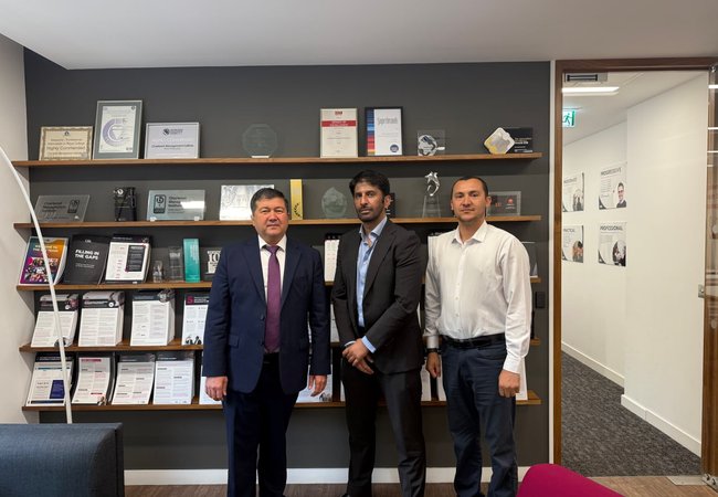 Delegation of Kimyo International University in Tashkent (KIUT) Paid an Official Visit to the Chartered Management Institute (CMI) in London