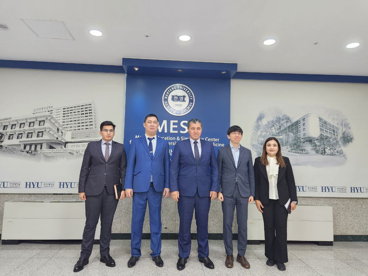 Today, as part of an official visit, our representatives visited the Hanyang University. Today, as part of an official visit, our representatives visited the Hanyang University.