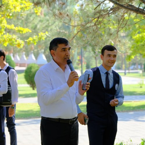 Today, September 24, an event full of heated intellectual debates took place on the Writers' Alley in Tashkent