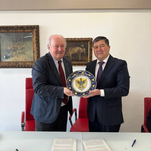 The delegation of Kimyo International University in Tashkent is successfully continuing its visit to Italy as part of the international project "QUARTZ."