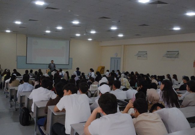 В целях предотвращения случаев вовлечения студентов в незаконный оборот наркотических средств, психотропных веществ, а также под влияние идей религиозного экстремизма среди молодежи была проведена разъяснительная работа.