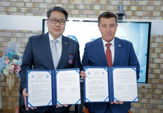 Президент Daegu Haany University посетил Международный университет Кимё в Ташкенте