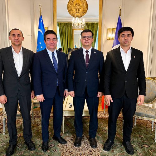 Fransiyaga amalga oshirilgan tashrif doirasida Kimyo International University in Tashkent delegatsiyasi O‘zbekistonning Fransiyadagi Favqulodda va Muxtor Elchisi Nodir G‘aniyev bilan uchrashuv o‘tkazdi