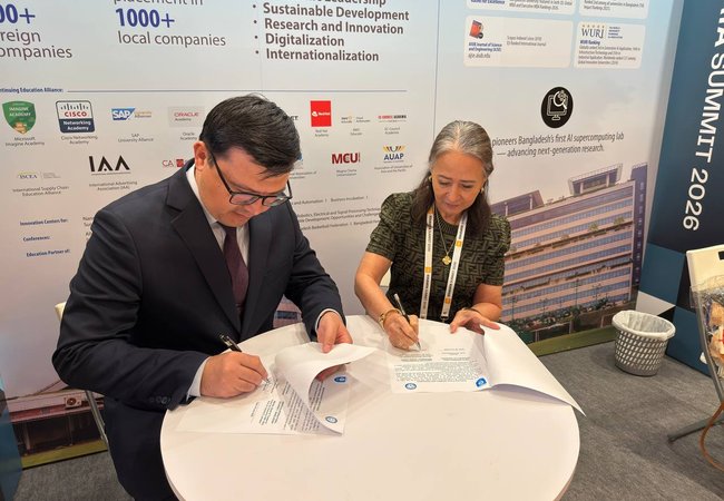 KIUT расширяет международное сотрудничество в рамках QS EduData Summit 2026