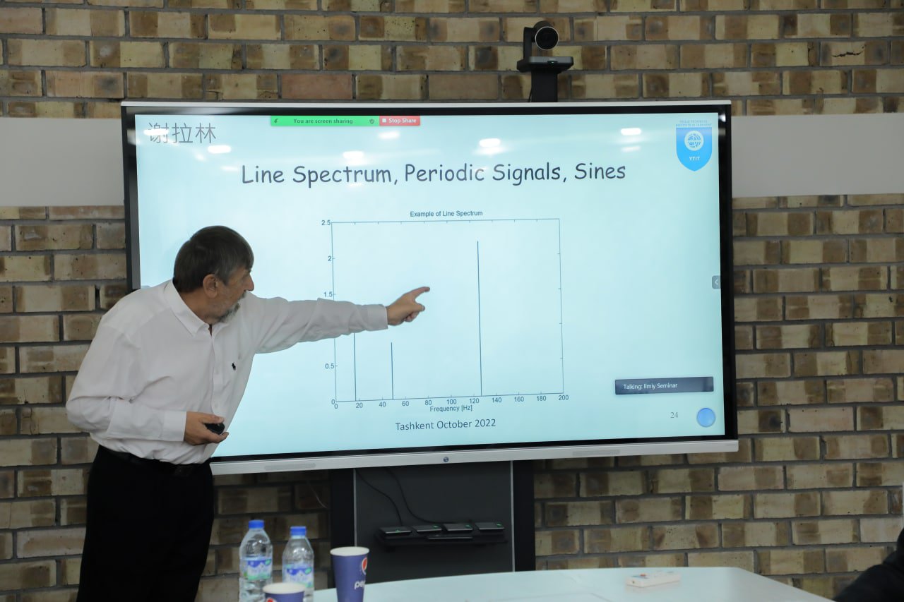 Professor Kjell Ahlin from Sweden will conduct lectures to engineering students for 12 days Professor Kjell Ahlin from Sweden will conduct lectures to engineering students for 12 days