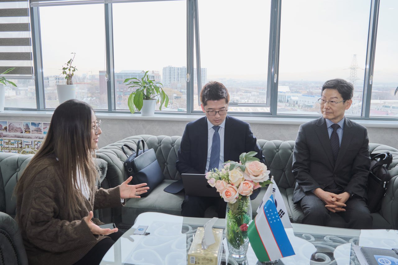 UN Consul General for Industrial Development in South Korea Maeng-ho Shin and Investment Coordinator Jongmin Kim paid an official visit to Kimyo International University inTashkent UN Consul General for Industrial Development in South Korea Maeng-ho Shin and Investment Coordinator Jongmin Kim paid an official visit to Kimyo International University inTashkent