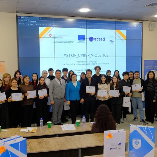 В Ташкентском международном университете Кимё состоялась церемония подведения итогов конкурса коротких видеороликов, организованного в рамках проекта «EQUALITY: Укрепление гражданского общества в продвижении и расширении прав и возможностей женщин в Узбек