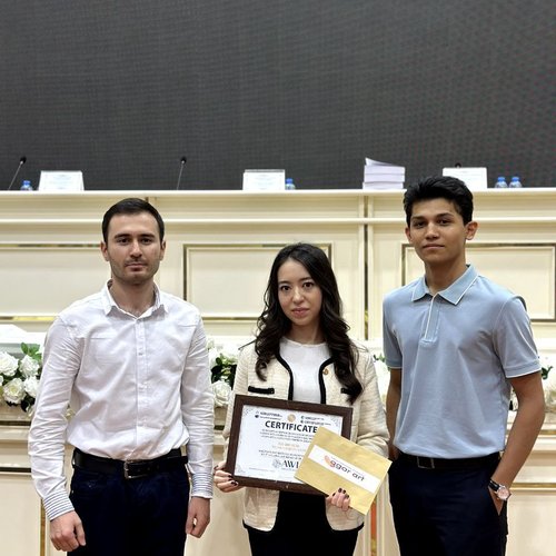 Another victory by our students of the Department of Medical and Biological Sciences!
