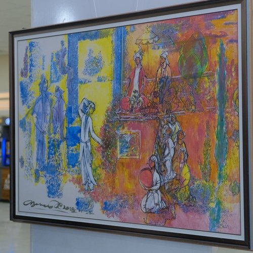 On November 5, the Kimyo International University in Tashkent hosted a significant cultural event that brought together art, philosophy, and educational ideas