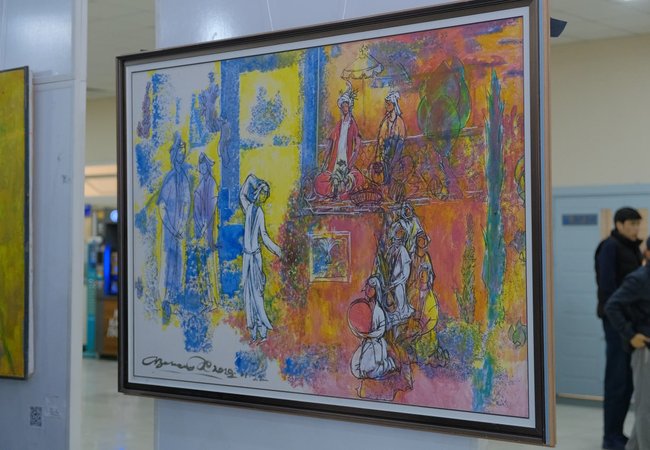 On November 5, the Kimyo International University in Tashkent hosted a significant cultural event that brought together art, philosophy, and educational ideas