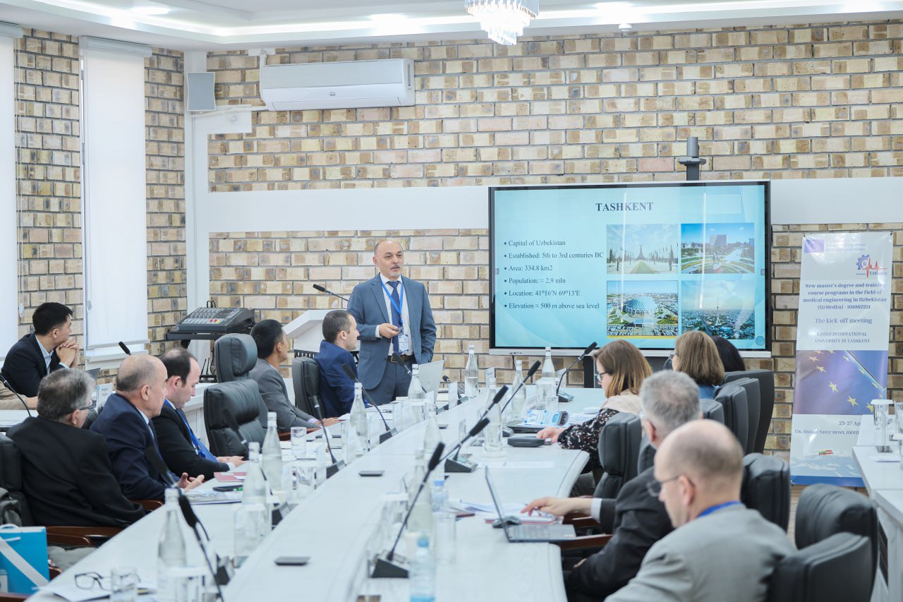 Brief abstract of the project funded by the European Union Erasmus program “UzMedEn” “New master's program training course programs in the field of medical engineering in Uzbekistan”