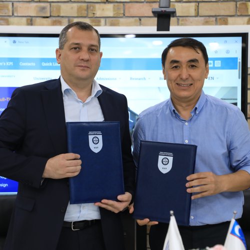 Kimyo International University in Tashkent signed a memorandum of cooperation in the field of renewable energy