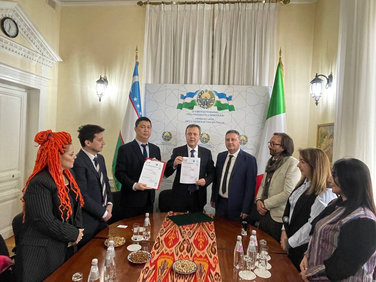 On January 20, 2023, a memorandum of cooperation was signed at the Embassy of Uzbekistan in Italy between the Kimyo Tashkent International University and Pescara European Design University On January 20, 2023, a memorandum of cooperation was signed at the Embassy of Uzbekistan in Italy between the Kimyo Tashkent International University and Pescara European Design University