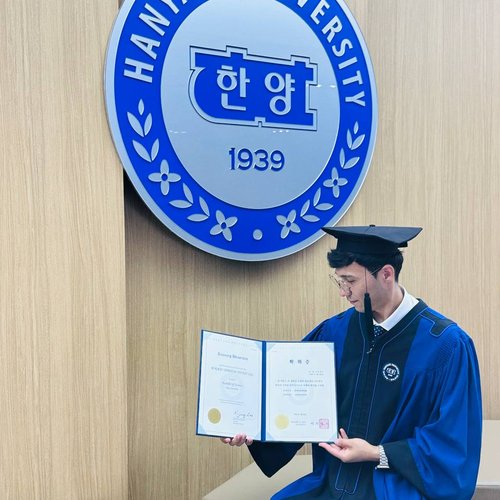 Shahzod Yusupov is a student at Hanyang University in South Korea, who studied under the 2+2 program and successfully completed his educational path this semester