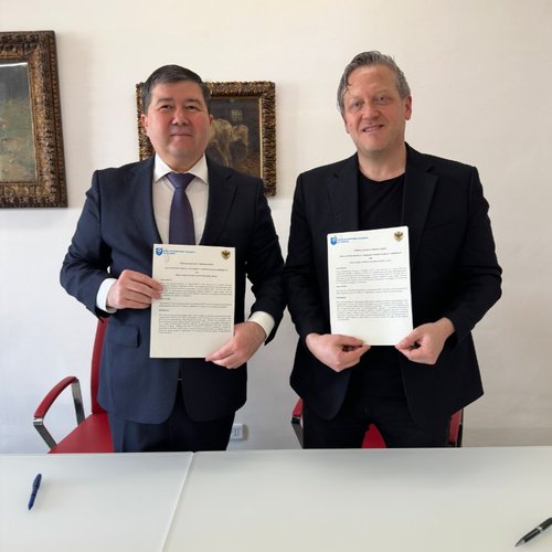 The delegation of Kimyo International University in Tashkent, led by Acting Rector K.B. Akhmedjanov, continues its visit to Italy