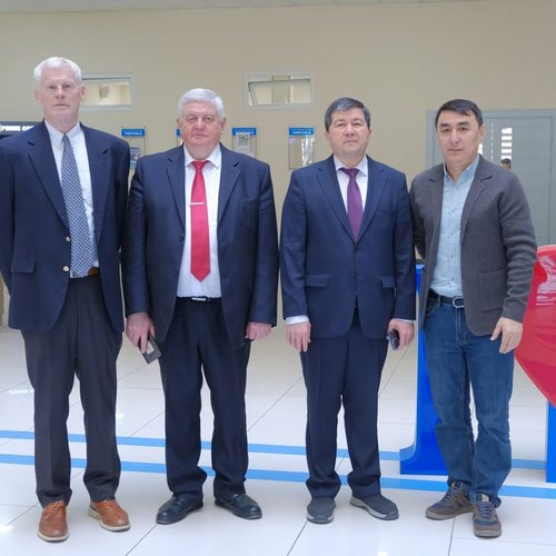 The rector of Belarusian Polytechnic Institute, Igor Vitalievich Voitov, visited the Kimyo International University in Tashkent